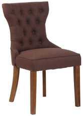 TPFLiving Esszimmerstuhl Franz Stoff antik-hell